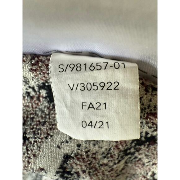 Athleta Tight Elation Textured 7/8 Size Small Meadow Decadent Chocolate - Picture 8 of 8